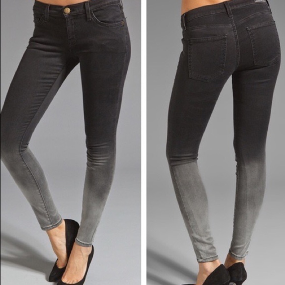 Current Elliot/ Black Fade Skinny Jeans